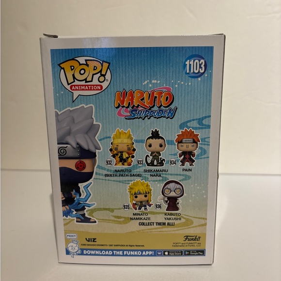 Naruto Shippuden Funko Pop #1103 Kakashi Raikiri - Picture 3 of 6